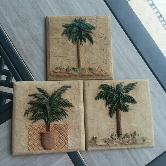 Wall Art Tommy Bahama Style Decor Palm Tree Poshmark